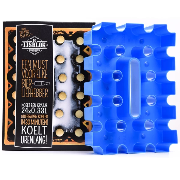 DL IJsblok Bierkoeler Voor Kratjes 3 DL IJsblok Bierkoeler Voor Kratjes