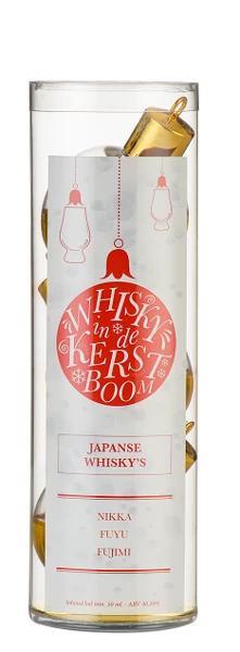 Whisky Unlimited Japanse Whisky Kerstballen 3 Stuks