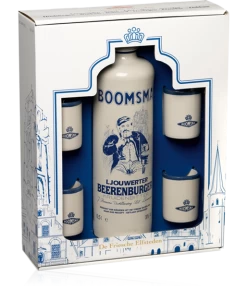 Boomsma Beerenburger Kruik + 4 Napjes