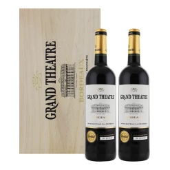 Grand Theatre Kist Bordeaux Rouge 2 Flessen