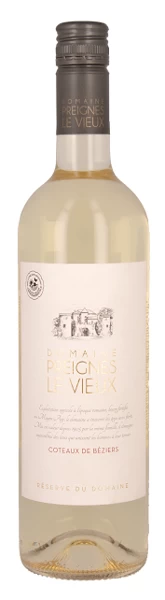 Preignes Le Vieux Reserve Du Domaine Blanc