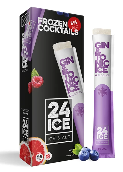 24 ICE Gin Tonic Ijs Doos 5 Stuks 3 24 ICE Gin Tonic Ijs Doos 5 Stuks