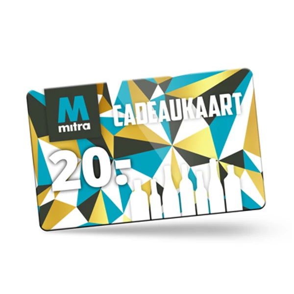 Mitra Cadeaukaart € 20 3 Mitra Cadeaukaart € 20