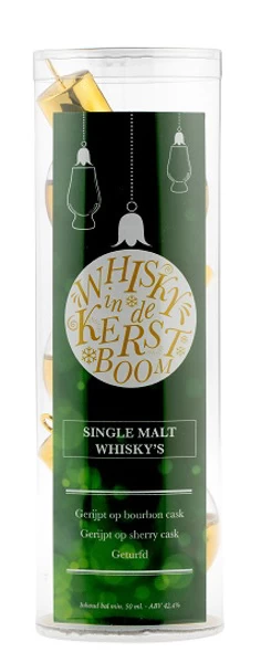 Whisky Unlimited Malt Whisky Kerstballen 3 Stuks